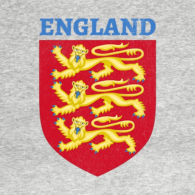 England Coat of Arms by SunburstGeo